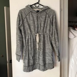 Long Gap Maternity Zip Hoodie
